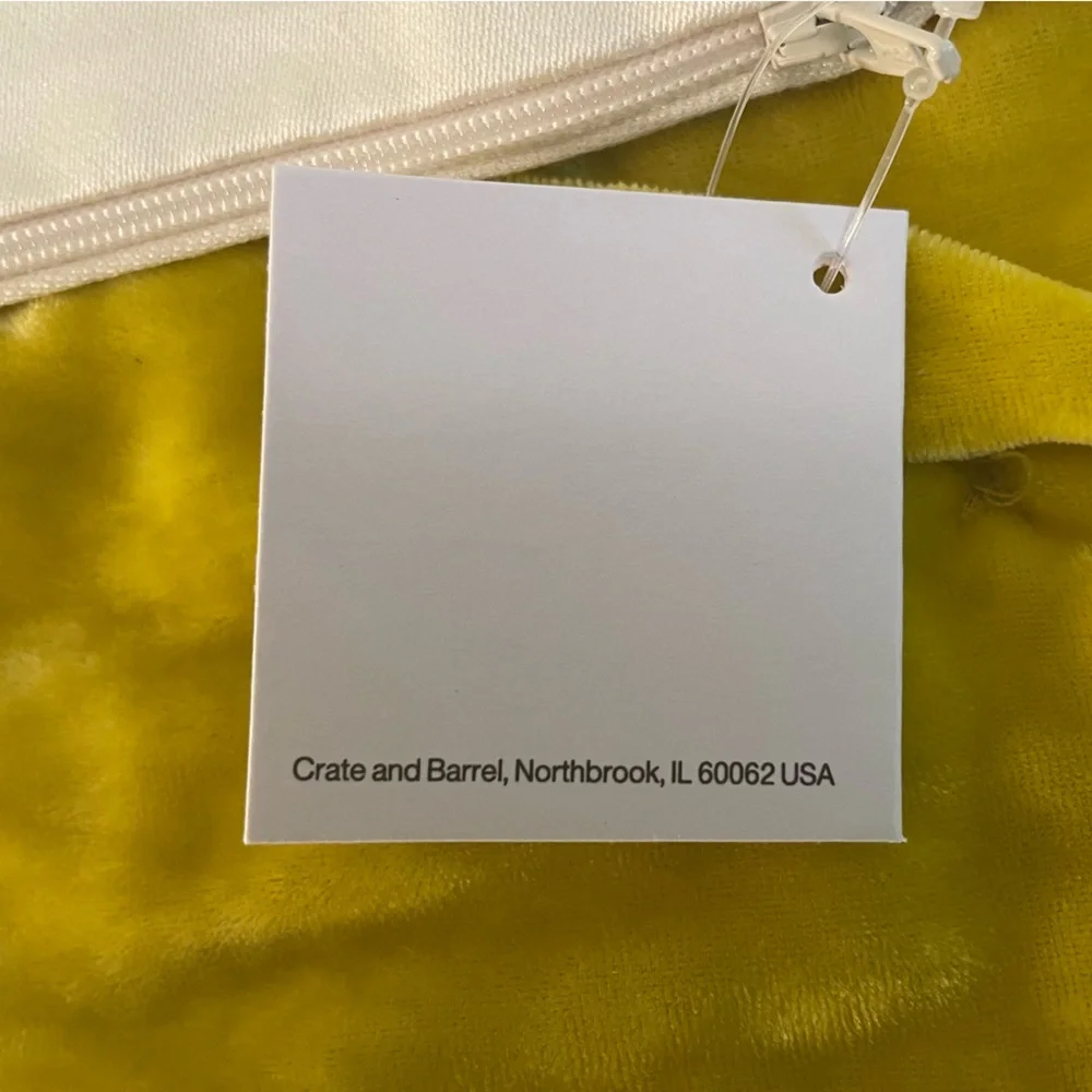 Crate & Barrel Rian Pillow Cover Midcentury Modern MCM 12”x18” NWT! Multiple 🔥